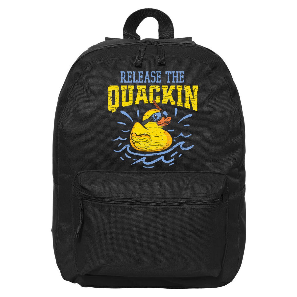 Release The Quackin Rubber Duck 16 in Basic Backpack