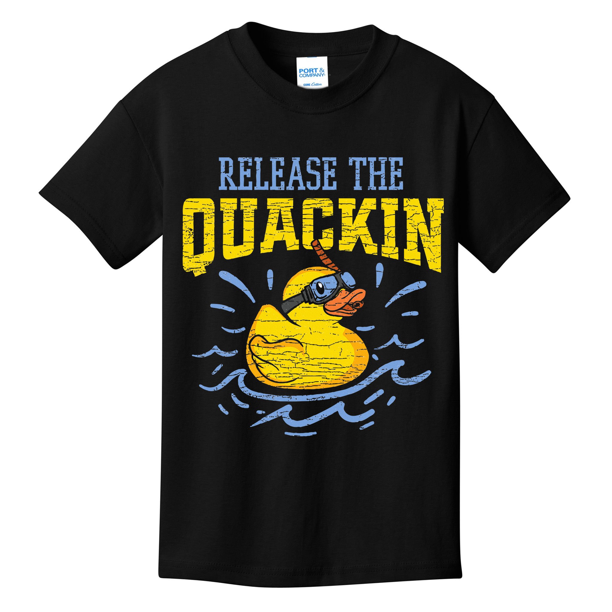 Release The Quackin Rubber Duck Kids T-Shirt