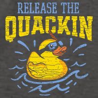 Release The Quackin Rubber Duck Vector Backpack
