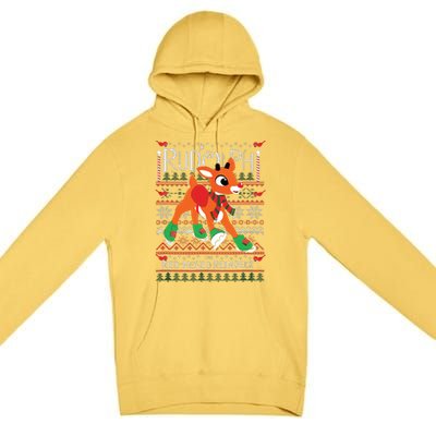 Rudolph The Rednosed Reindeer Christmas Special Sweater Premium Pullover Hoodie