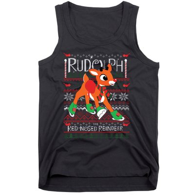 Rudolph The Rednosed Reindeer Christmas Special Sweater Tank Top