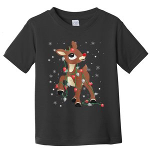 Rudolph The Red Nose Reindeer For and Christmas Fan  Toddler T-Shirt