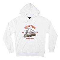 Retro Trains Hoodie