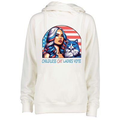 Rosie The Riveter Womens Funnel Neck Pullover Hood