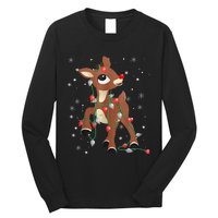 Rudolph The Red Nose Reindeer For and Christmas Fan Long Sleeve Shirt