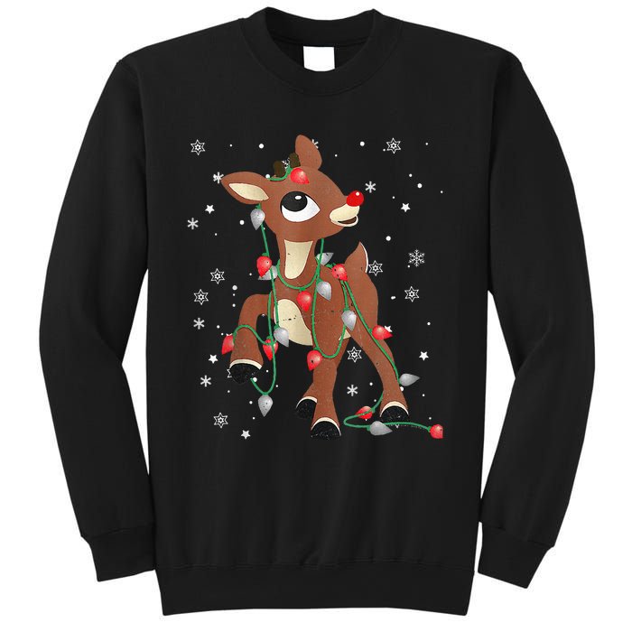 Rudolph The Red Nose Reindeer For and Christmas Fan Sweatshirt