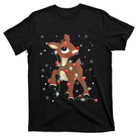 Rudolph The Red Nose Reindeer For and Christmas Fan T-Shirt