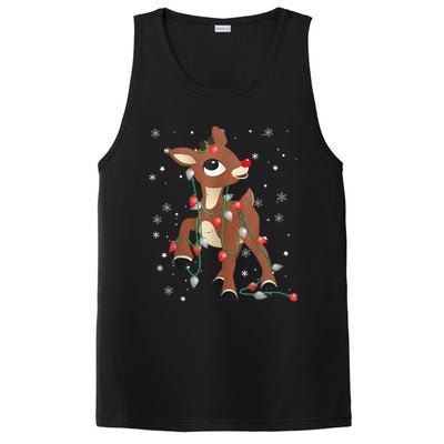 Rudolph The Red Nose Reindeer For and Christmas Fan PosiCharge Competitor Tank