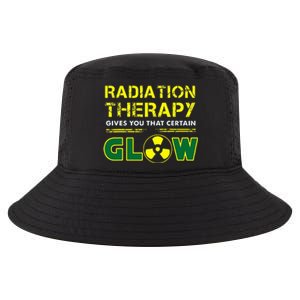 Radiation Therapy Radiation Therapist Funny Cancer Fighter Cool Comfort Performance Bucket Hat