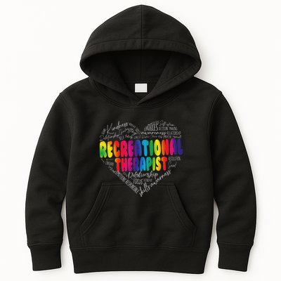 Recreational Therapist Recreation Therapy Therapeutic Kids Hoodie