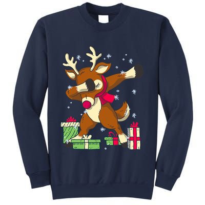 Rudolph The Red Nose Reindeer For Dab Dance Christmas Sweatshirt