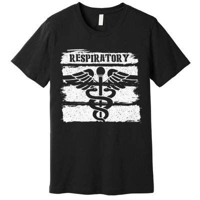 Respiratory Therapist Respiratory Therapy RT Lung Doctor Premium T-Shirt