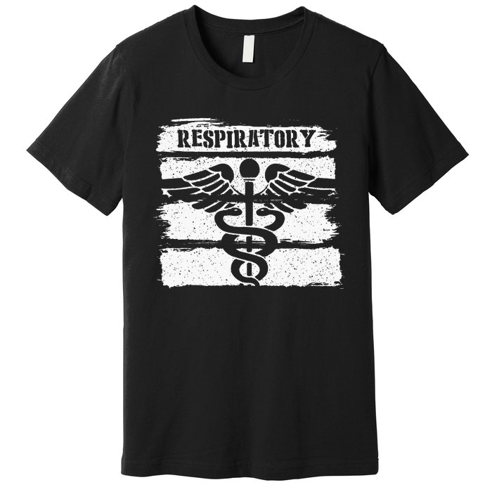 Respiratory Therapist Respiratory Therapy RT Lung Doctor Premium T-Shirt