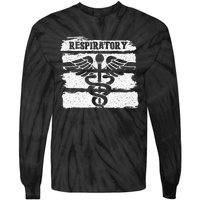 Respiratory Therapist Respiratory Therapy RT Lung Doctor Tie-Dye Long Sleeve Shirt