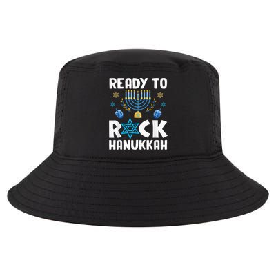 Ready To Rock Hanukkah Pajamas Chanukah Cool Comfort Performance Bucket Hat