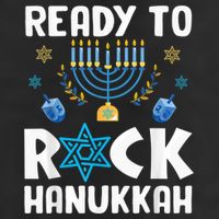 Ready To Rock Hanukkah Pajamas Chanukah Cool Comfort Performance Bucket Hat