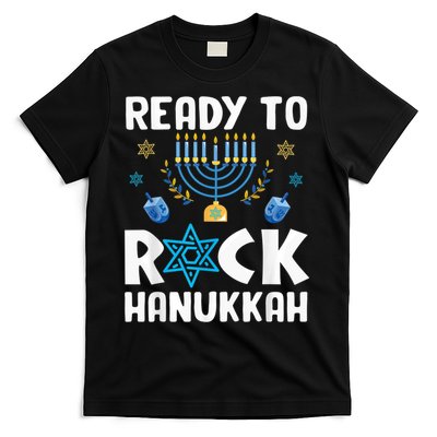 Ready To Rock Hanukkah Pajamas Chanukah T-Shirt