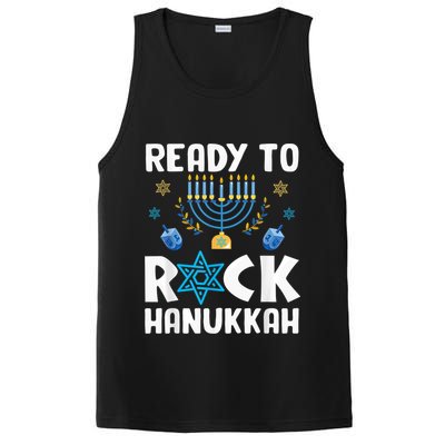 Ready To Rock Hanukkah Pajamas Chanukah PosiCharge Competitor Tank