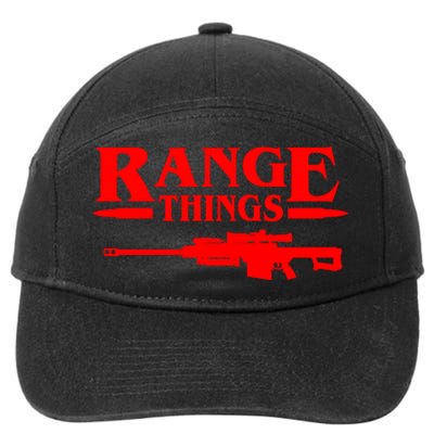 Range Things 7-Panel Snapback Hat