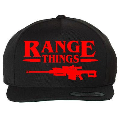 Range Things Wool Snapback Cap