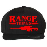 Range Things Wool Snapback Cap