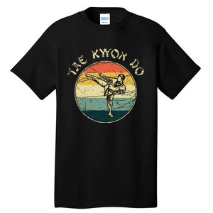 Retro Taekwondo Tall T-Shirt