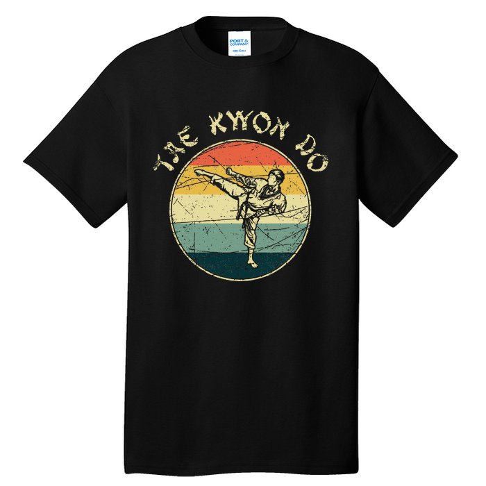 Retro Taekwondo Tall T-Shirt