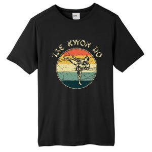 Retro Taekwondo Tall Fusion ChromaSoft Performance T-Shirt