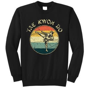 Retro Taekwondo Tall Sweatshirt