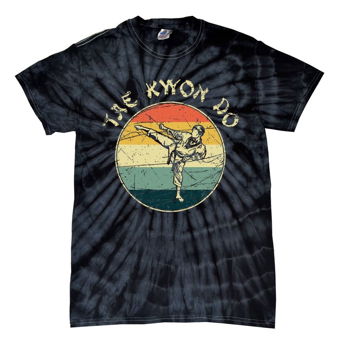 Retro Taekwondo Tie-Dye T-Shirt