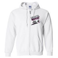 Ready To Rock This Year Funny Back To School Graphic Guitar Full Zip Hoodie