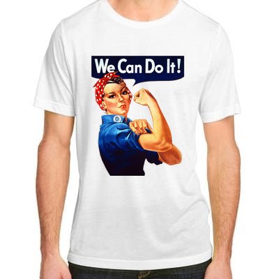 Rosie The Riveter Poster We Can Do It Feminist Retro Adult ChromaSoft Performance T-Shirt