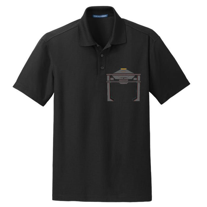 Recognizer Tron Dry Zone Grid Polo