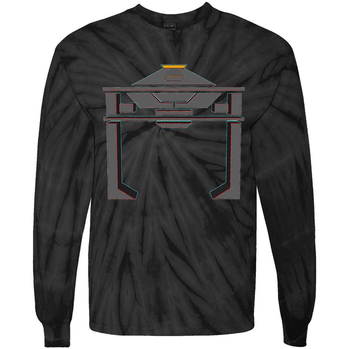 Recognizer Tron Tie-Dye Long Sleeve Shirt