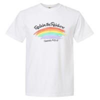 Reclaim The Rainbow 9.13 17 Bible Verse Christian Garment-Dyed Heavyweight T-Shirt