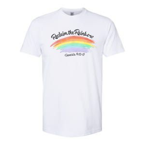 Reclaim The Rainbow 9.13 17 Bible Verse Christian Softstyle CVC T-Shirt