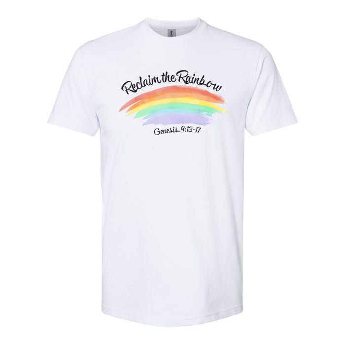 Reclaim The Rainbow 9.13 17 Bible Verse Christian Softstyle CVC T-Shirt