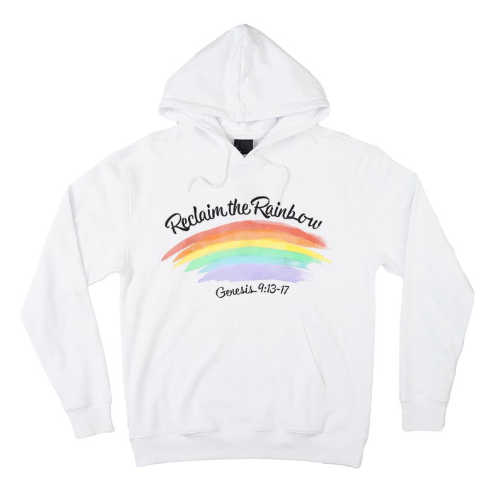 Reclaim The Rainbow 9.13 17 Bible Verse Christian Hoodie