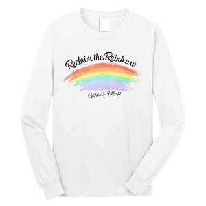 Reclaim The Rainbow 9.13 17 Bible Verse Christian Long Sleeve Shirt