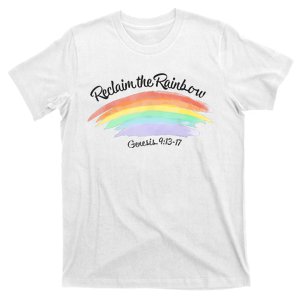 Reclaim The Rainbow 9.13 17 Bible Verse Christian T-Shirt