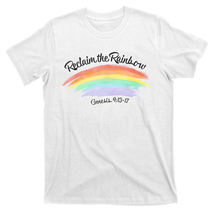 Reclaim The Rainbow 9.13 17 Bible Verse Christian T-Shirt