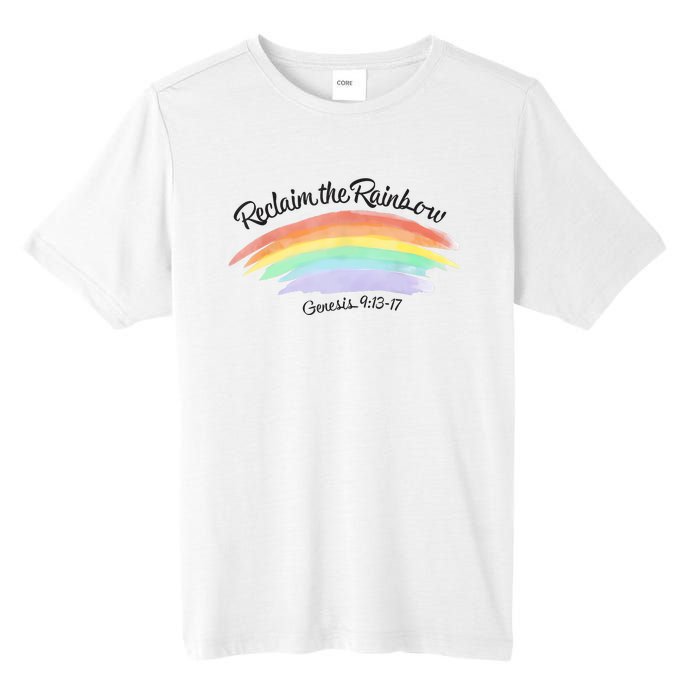 Reclaim The Rainbow 9.13 17 Bible Verse Christian Tall Fusion ChromaSoft Performance T-Shirt