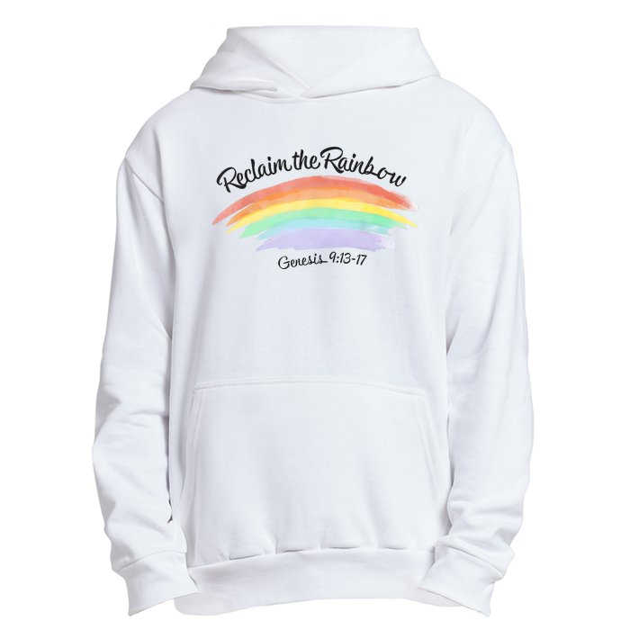 Reclaim The Rainbow 9.13 17 Bible Verse Christian Urban Pullover Hoodie