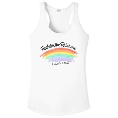 Reclaim The Rainbow 9.13 17 Bible Verse Christian Ladies PosiCharge Competitor Racerback Tank