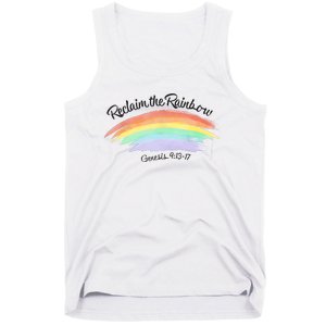 Reclaim The Rainbow 9.13 17 Bible Verse Christian Tank Top