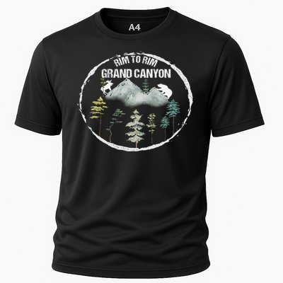 Rim To Rim R2R 2022 Grand Canyon National Park Arizona Travel Lover Camping Cooling Performance Crew T-Shirt