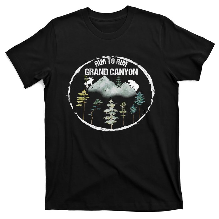 Rim To Rim R2R 2022 Grand Canyon National Park Arizona Travel Lover Camping T-Shirt