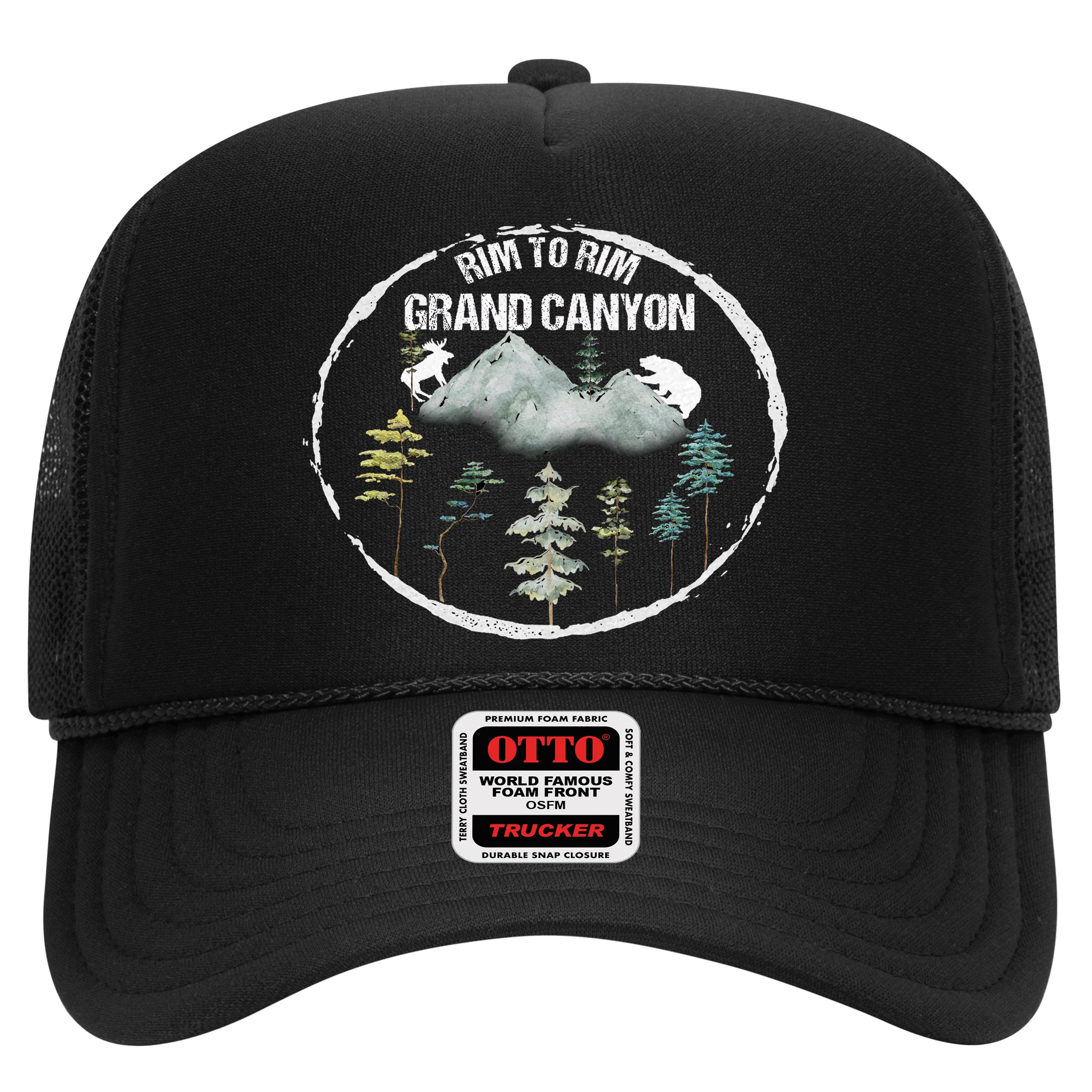Rim To Rim R2R 2022 Grand Canyon National Park Arizona Travel Lover Camping Hat