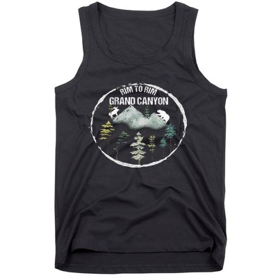 Rim To Rim R2R 2022 Grand Canyon National Park Arizona Travel Lover Camping Tank Top