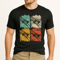 Retro Trombone Cooling Performance Crew T-Shirt